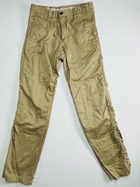 Men's Khaki Work Chino Pants - Unbranded